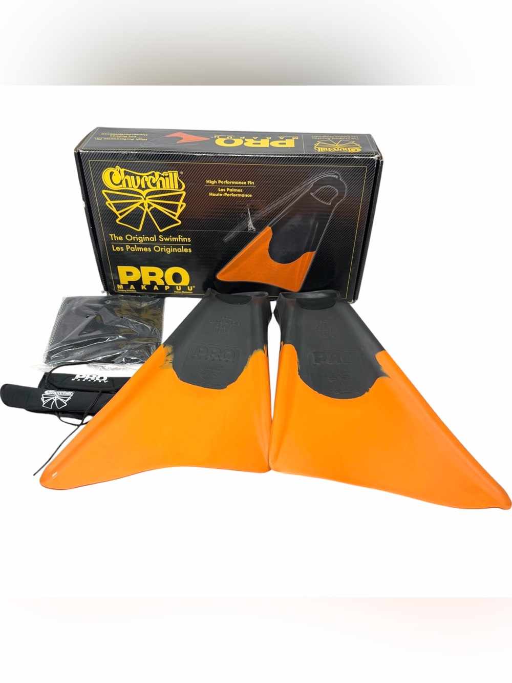 Churchill Makapuu PRO Swim Fins XL Floating Snorkeling Body Boarding Surf NEW